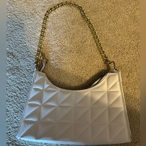 White purse